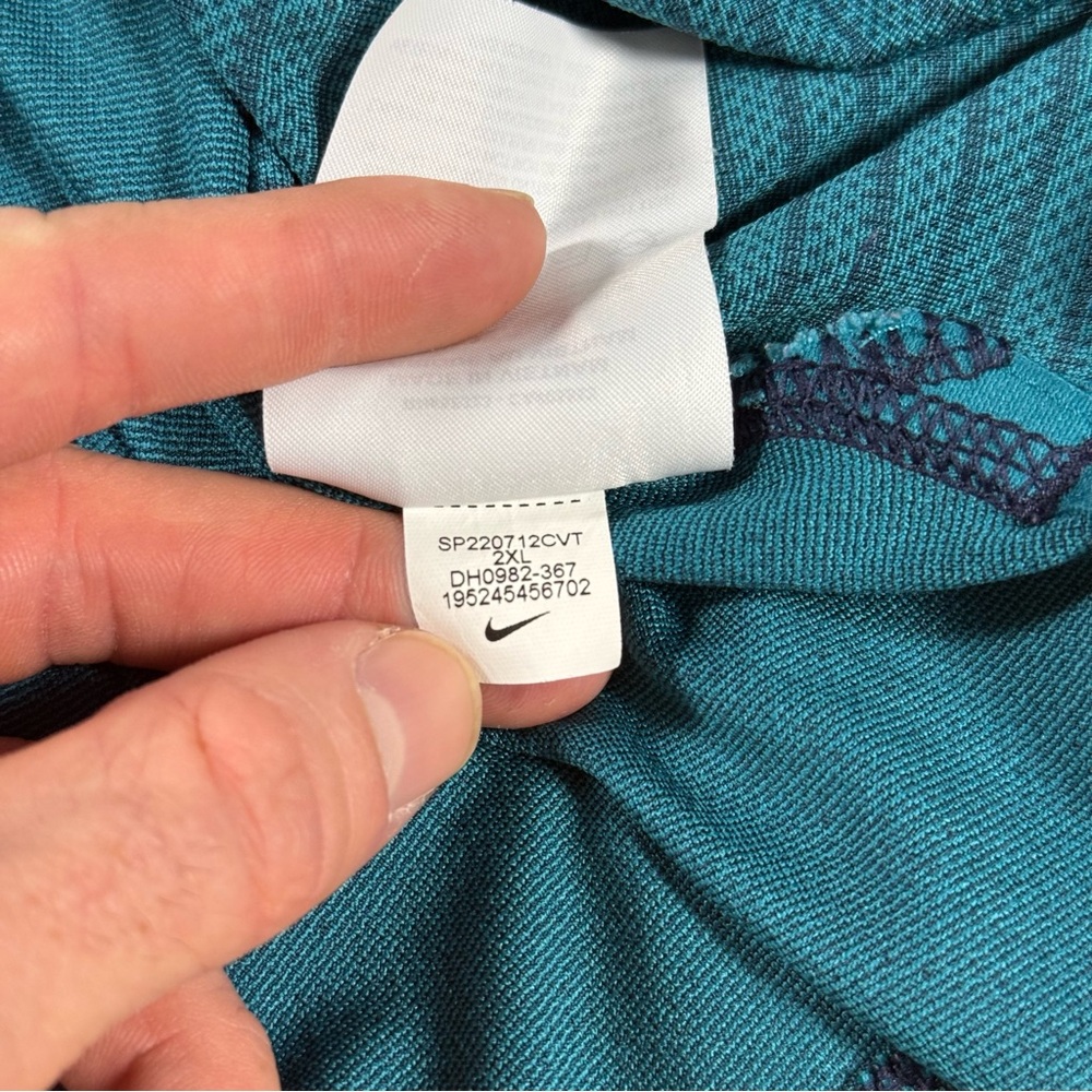 Nike Dri-FIT ADV Vapor Quarter-Zip Mens 2XL Golf Top Pullover Stretch DH0982-367 - Picture 6 of 11